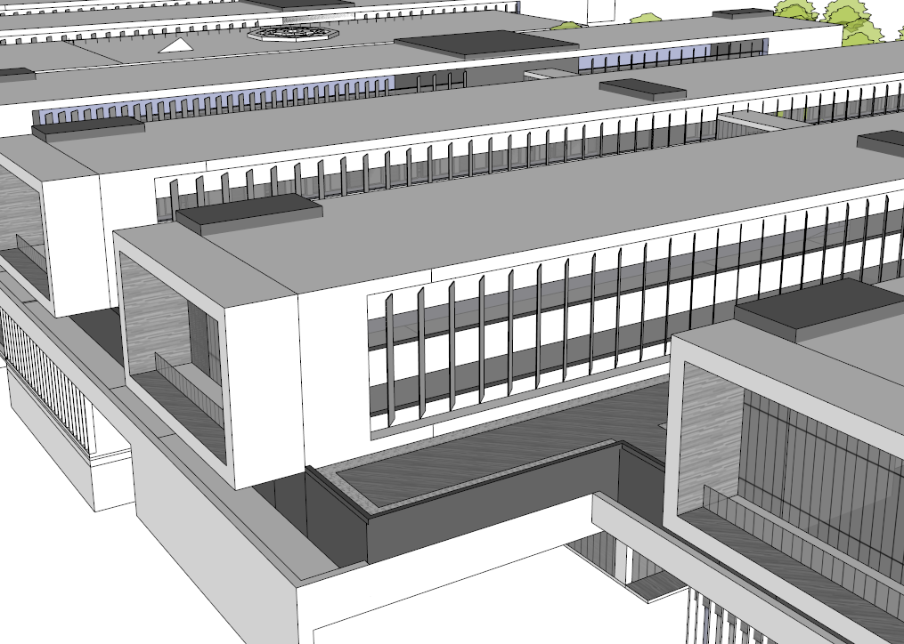 3D Facade Louvers